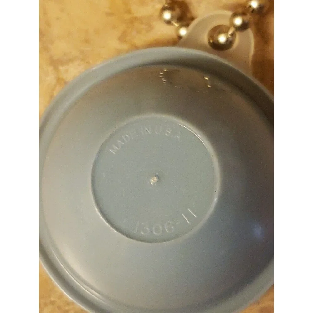 Vintage Tupperware Keychain Bowl with Lid Seal Blue c1970s Nice Condition USA